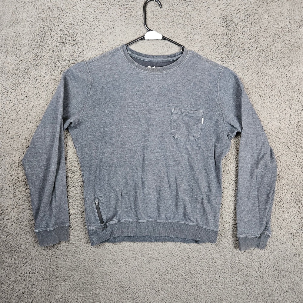 Vuori M Jeffreys Pullover Crew Neck Long Sleeve Pocket‎ Men's V218 Preppy Casual